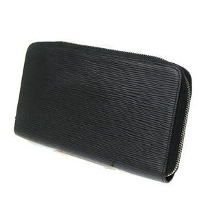 Louis Vuitton Zippy Organizer Epi Leather Noir Black Long Wallet Multi Case LV